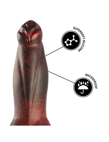 EPIC - PROMETHEUS DILDO TITAN IN FLAMES WIEDERAUFLADBARE FERNBEDIENUNG