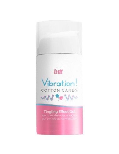 INTT - KRAFTVOLLES INTIMULATIONS-ZUCKERWATTE-FLÜSSIGE VIBRATOR-GEL 15 ML