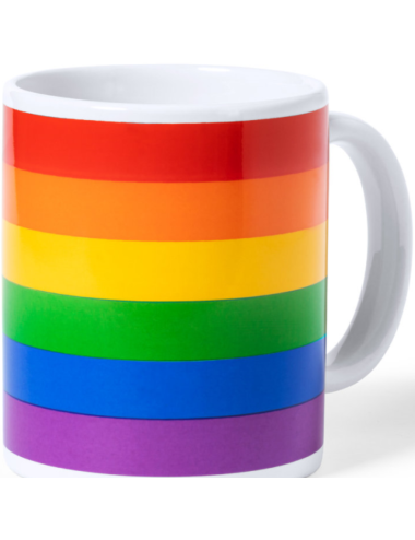 PRIDE - LGBT-FLAGGENBECHER IN EINZELKARTON KRAFT /en/pt/en/fr/it/