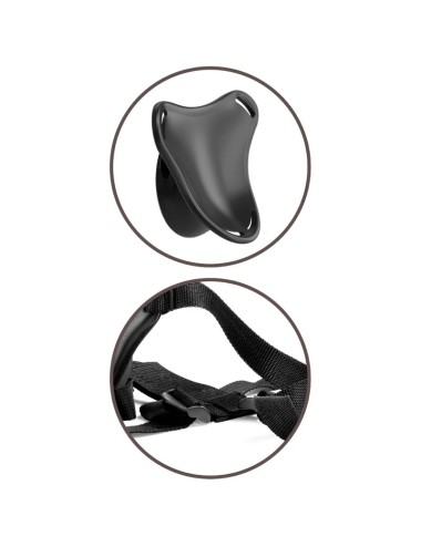 KING COCK - ELITE VERSTELLBARES GURT MIT DILDO 15.2 CM FÜR ANFNGER
