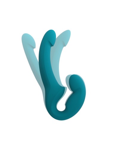FUN FACTORY - SHARE LITE DOPPELDILDO DEEP SEA BLUE