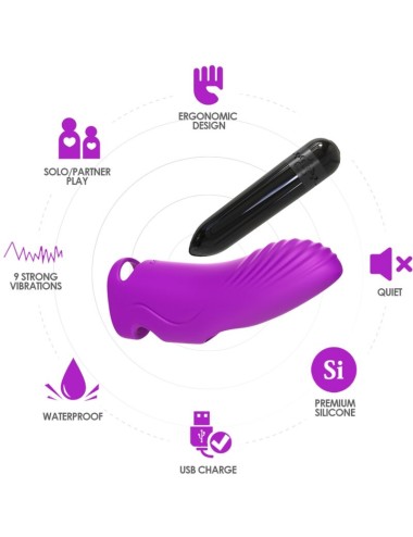 ARMONY - AURORA VIBRATOR FINGER LILA