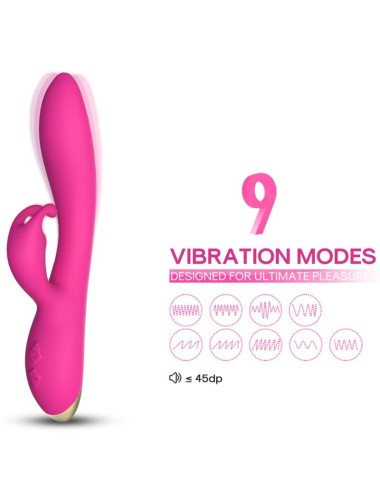 ARMONY - BONNIE VIBRATOR KANINCHEN FUCHSIA