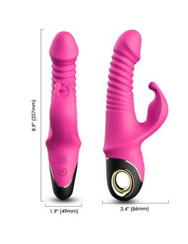 ARMONY - ZING DILDO VIBRATOR KANINCHEN FUCHSIA