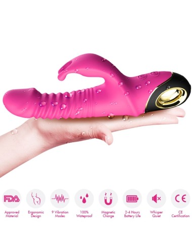ARMONY - ZING DILDO VIBRATOR KANINCHEN FUCHSIA