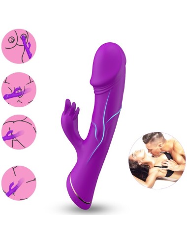 ARMONY - DILDO VIBRATOR KANINCHEN SILIKON LILA