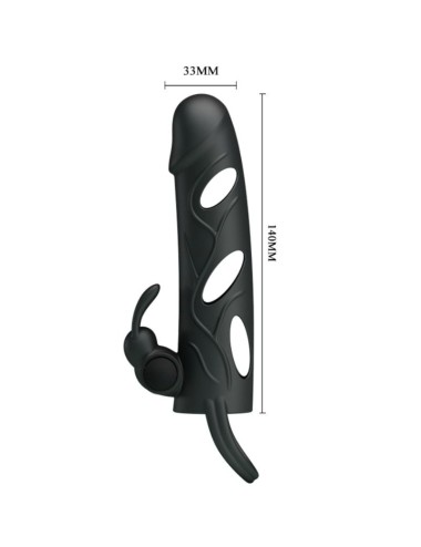 PRETTY LOVE - SILIKONHÜLLE MIT VIBRATION 14 CM 2.0
