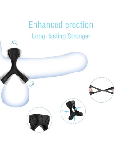 ARMONY - RINGVIBRATOR & MULTIPOSITION SCHWARZ