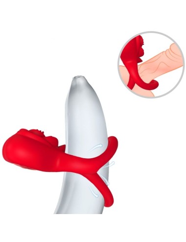 ARMONY - RINGVIBRATOR HERZ ROT