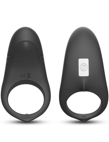 ARMONY - SHARK VIBRATORRING FÜR PAARE FERNBEDIENUNG SCHWARZ