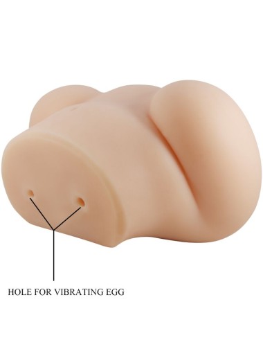 CRAZY BULL - REALISTISCHER VAGINA- UND ANUS-LUNA-VIBRATOR