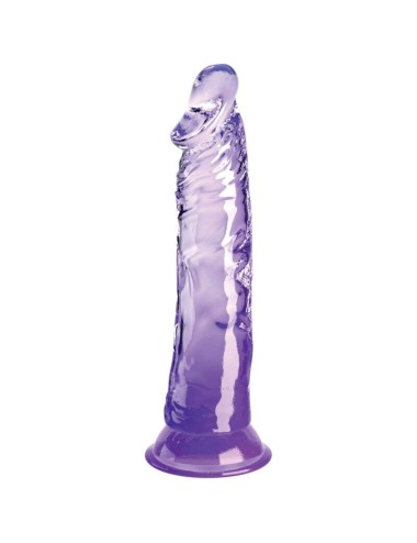 KING COCK - CLEAR REALISTISCHER PENIS 19.7 CM LILA