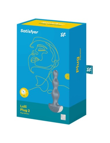 SATISFYER - LOLLI PLUG 2 VIBRATOR GRAU
