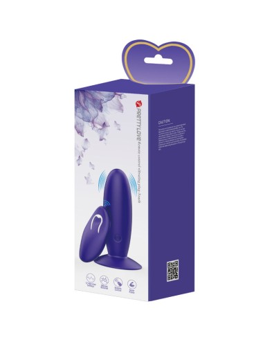 PRETTY LOVE - JUGENDPLUG ANALVIBRATOR MIT FERNBEDIENUNG VIOLETT