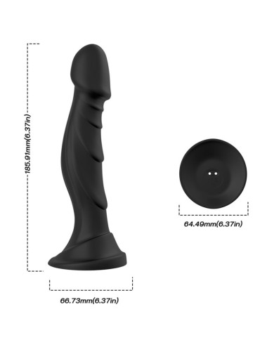ARMONY - DILDO VIBRATOR & ANAL PLUG FERNBEDIENUNG SCHWARZ
