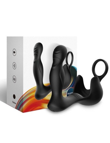 ARMONY - SURROUND VIBRATOR ANAL & STIMULATOR HODEN & RING FERNBEDIENUNG SCHWARZ