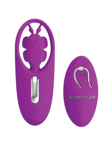 PRETTY LOVE - DANCING BUTTERFLY STIMULATOR FÜR HÖSCHEN MIT FERNBEDIENUNG FLIEDER