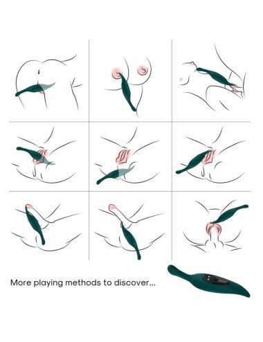 ARMONY - STIMULATOR & VIBRATOR BLATTGRÜN