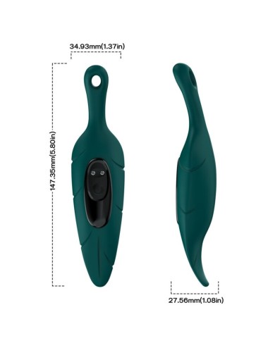 ARMONY - STIMULATOR & VIBRATOR BLATTGRÜN