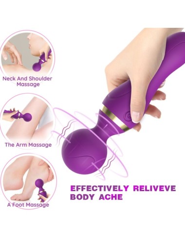 ARMONY - FREEZA MASSAGER & VIBRATOR SUPER FLEXIBLER KOPF LILA