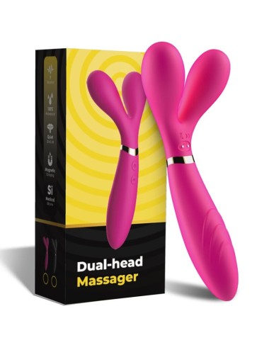 ARMONY - Y-WAND MASSAGER & VIBRATOR DOPPELKOPF FUCHSIA