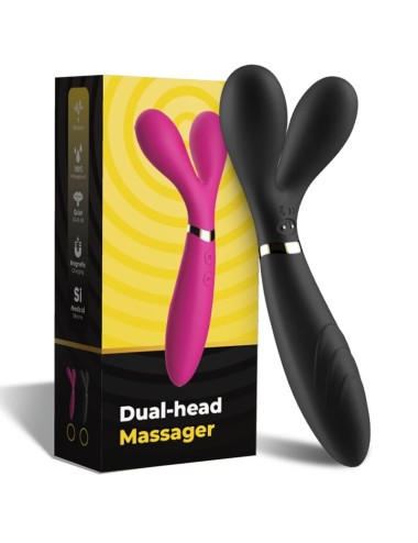 ARMONY - Y-WAND MASSAGER & VIBRATOR DOPPELKOPF SCHWARZ