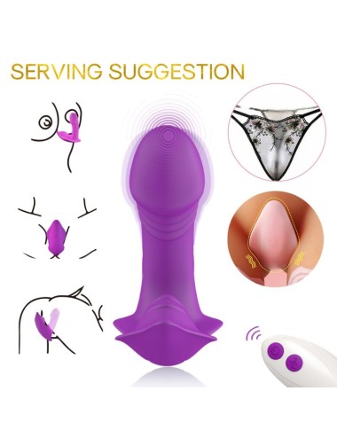 ARMONY - WHISTLE VIBRATOR INTRODUCIBLE FERNBEDIENUNG LILA