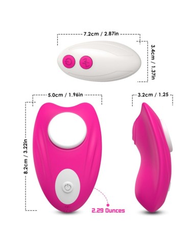 ARMONY - BUTTERFLY TRAGBARES HÖSCHEN VIBRATOR FERNBEDIENUNG ROSA