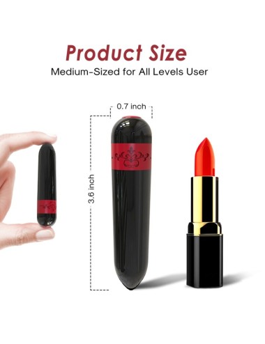 ARMONY - RAKETENVIBRATOR BULLET SCHWARZ