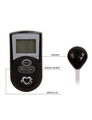 BAILE - TANGA MIT VIBRATOR MIT FLIEDER FERNBEDIENUNG