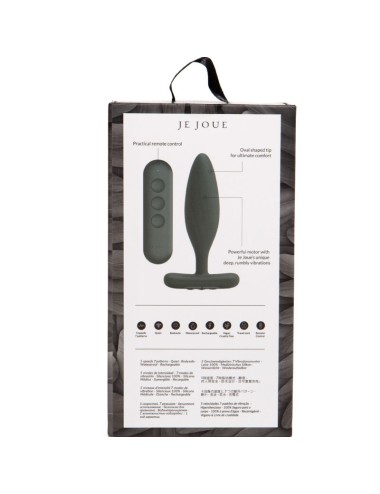 JE JOUE - VESTA ANAL PLUG VIBRATOR SCHWARZ