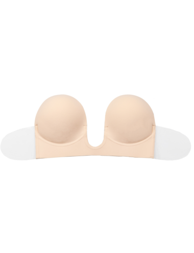 BYE-BRA - BH OHNE GRIFFE EN U BEIGE CUP D