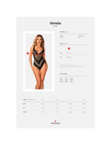 OBSESSIVE - OLVIDIA TEDDY XS/S