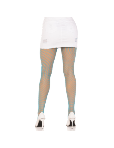LEG AVENUE - LYCRA-NETZSTRUMPFHOSE BLAU