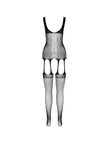 PASSION - ECO COLLECTION BODYSTOCKING ECO BS007 ROT