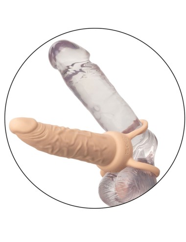 CALEXOTICS - PERFORMANCE MAXX WIEDERAUFLADBARER DUAL PENETRATOR, HELLE HAUT