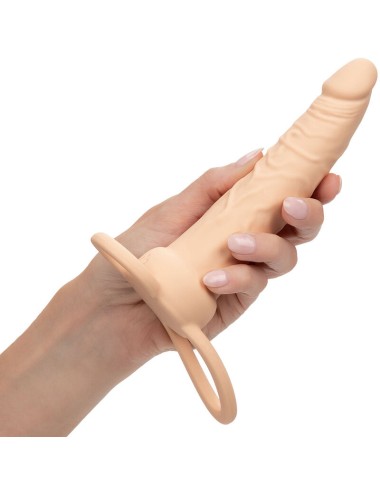 CALEXOTICS - PERFORMANCE MAXX WIEDERAUFLADBARER DUAL PENETRATOR, HELLE HAUT