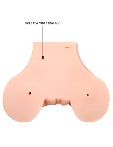 CRAZY BULL - VAGINA UND ANUS MIT REALISTISCHEM NETZ MIT VIBRATION