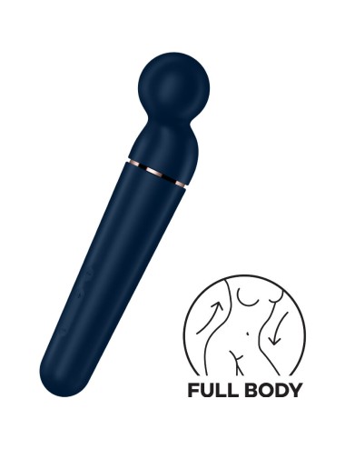 SATISFYER - PLANET WAND-ER VIBRATOR MASSAGER BLAU