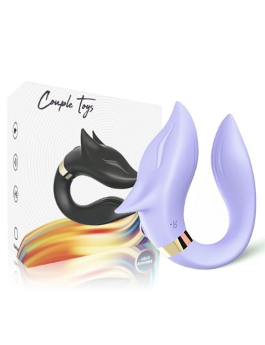ARMONY - FOX VIBRATOR FÜR PAARE, FERNBEDIENUNG, LILA