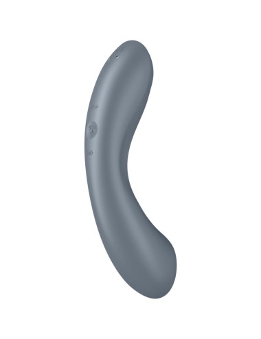 SATISFYER - CURVE TRINITY 1 AIR PULSE VIBRATION GRAU