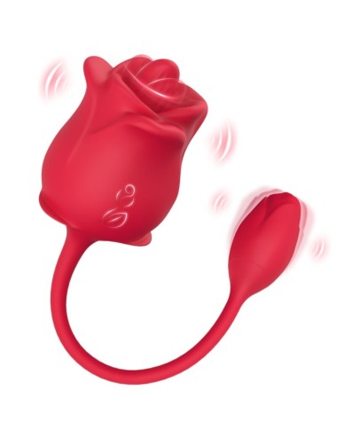ARMONY - ROSA STIMULATOR & VIBRATOR COLA RED