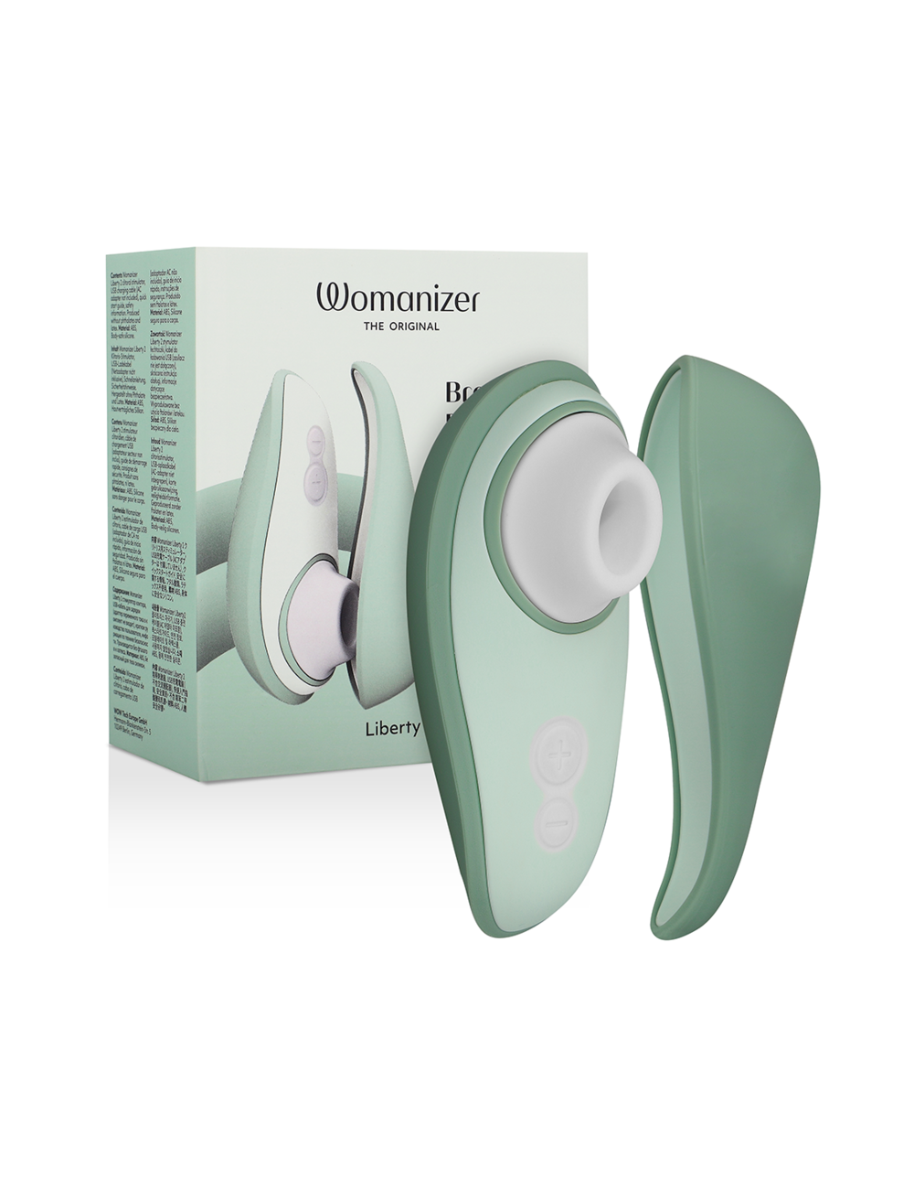 WOMANIZER - LIBERTY 2 KLITORIS-STIMULATOR & SAUGER HELLGRÜN
