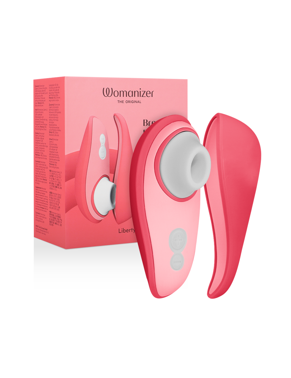 WOMANIZER - LIBERTY 2 KLITORIS-STIMULATOR & SAUGER ROSA