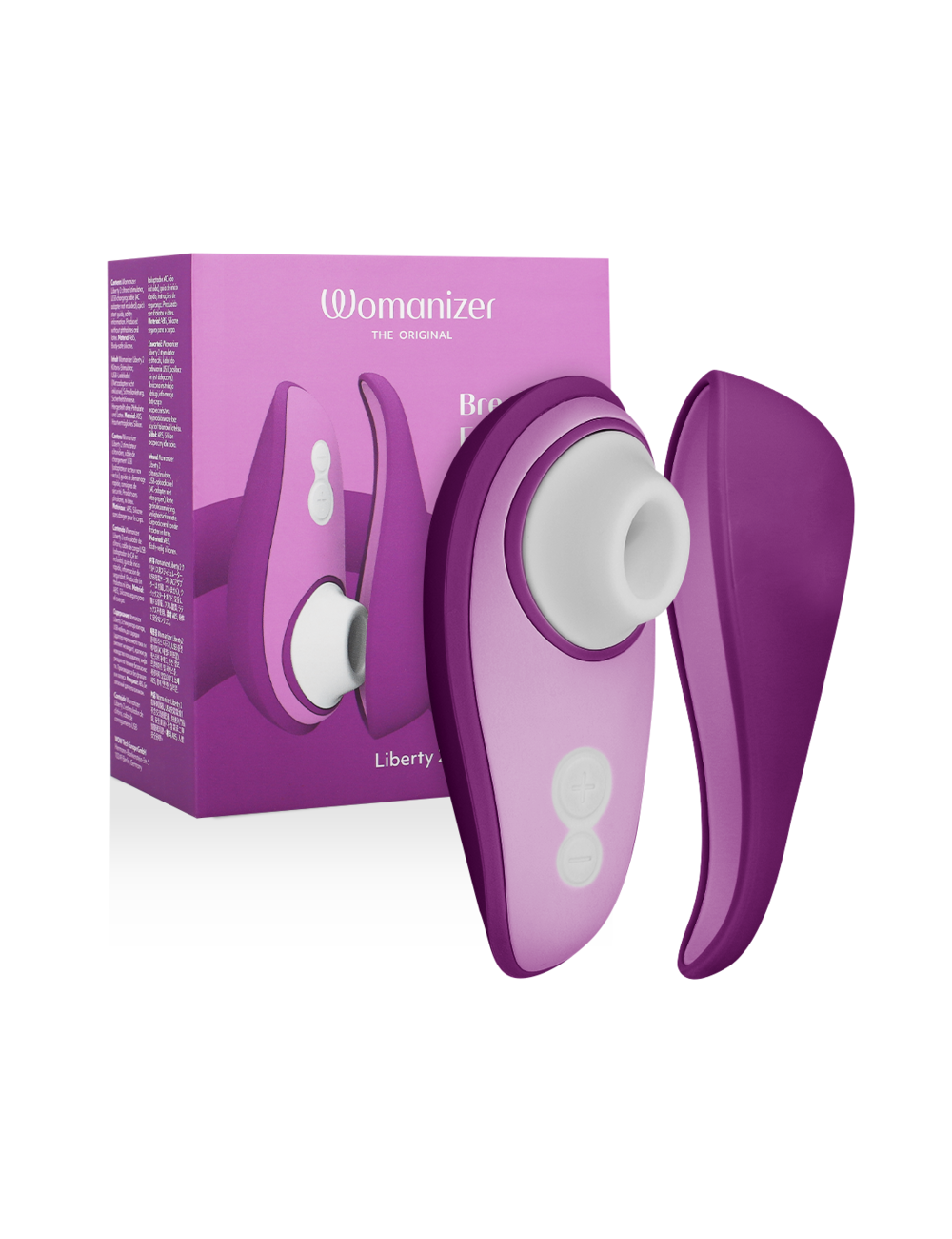 WOMANIZER - LIBERTY 2 KLITORIS-STIMULATOR & SAUGER VIOLET