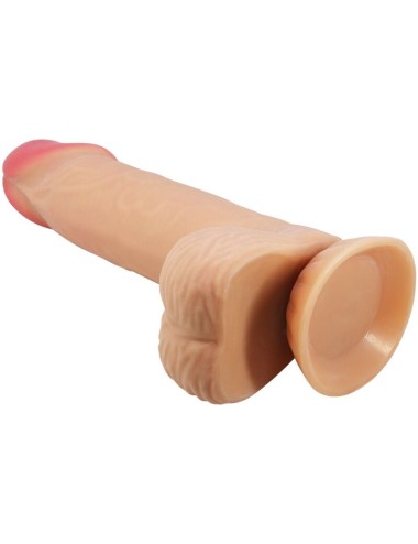 PRETTY LOVE - SLIDING SKIN SERIES REALISTISCHER DILDO MIT GLEITENDEM HAUT-SAUGNAP 20,6 CM