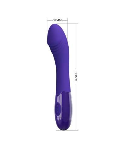 PRETTY LOVE - ELEMENTAL YOUTH VIOLET VIBRATOR DILDO
