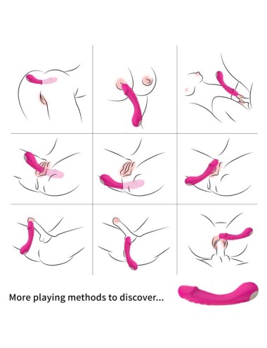 ARMONY - DILDO VIBRATOR G-SPOT SILIKON LILA