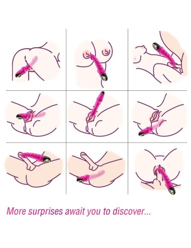 ARMONY - JOYBLADE DILDO VIBRATOR ROTATOR FUCHSIA