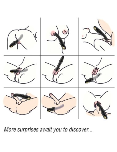 ARMONY - JOYBLADE DILDO VIBRATOR ROTATOR SCHWARZ